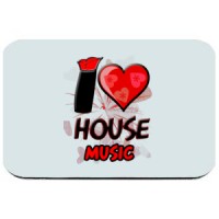 Mouse pad I Love House Music | House | Music